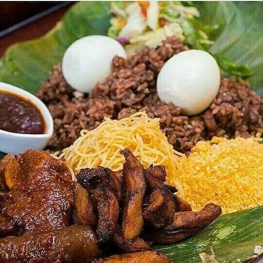 Waakye from Ghana