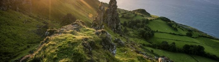 Northern Ireland, Galboly, The Glens of Antrim Runestone
