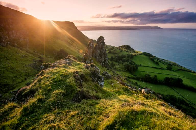 Northern Ireland, Galboly, The Glens of Antrim Runestone