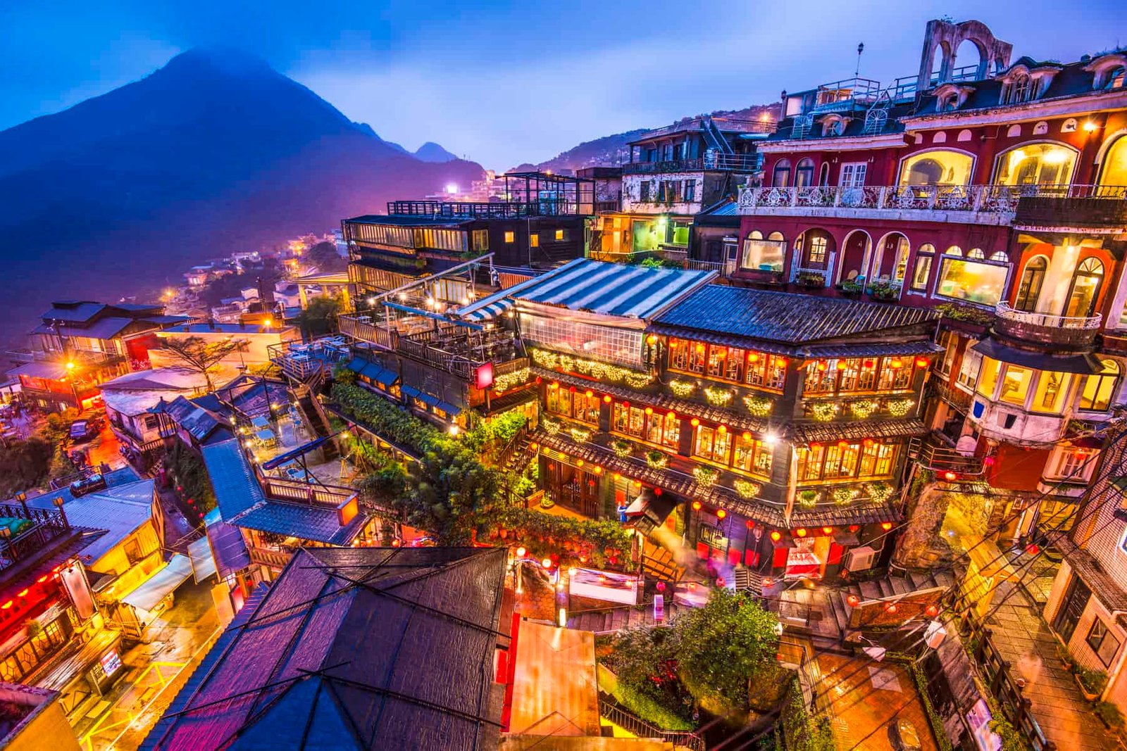 Travel bubbles, Jiufen, Taiwan