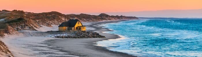 Northern Jutland. Denmark. Gammel Skagen