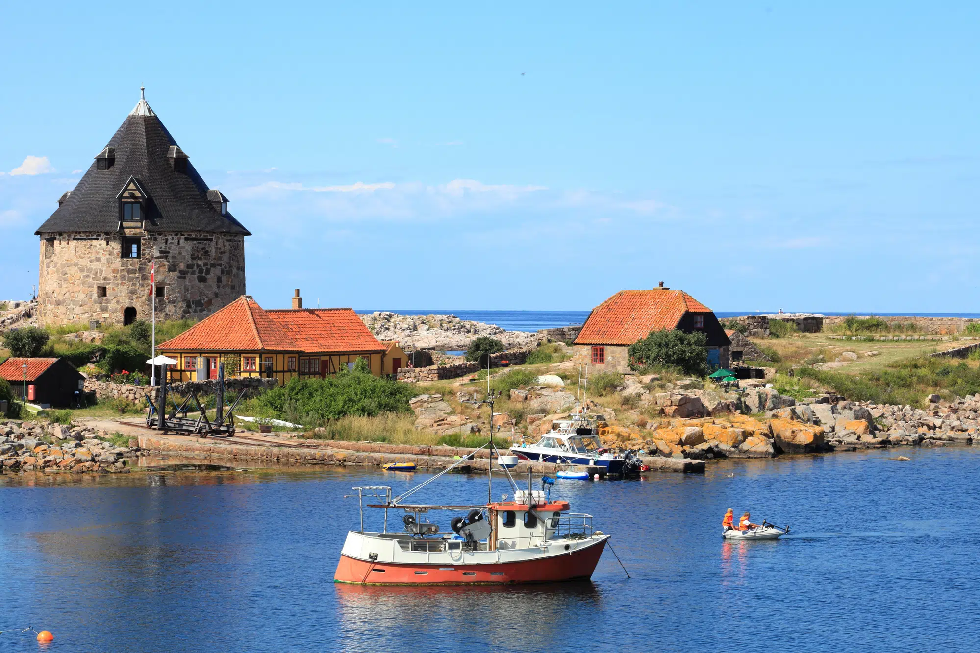 Christiansø (ø means island) part of Bornholm in the Baltic Sea, Denmark Scandinavia, Europe