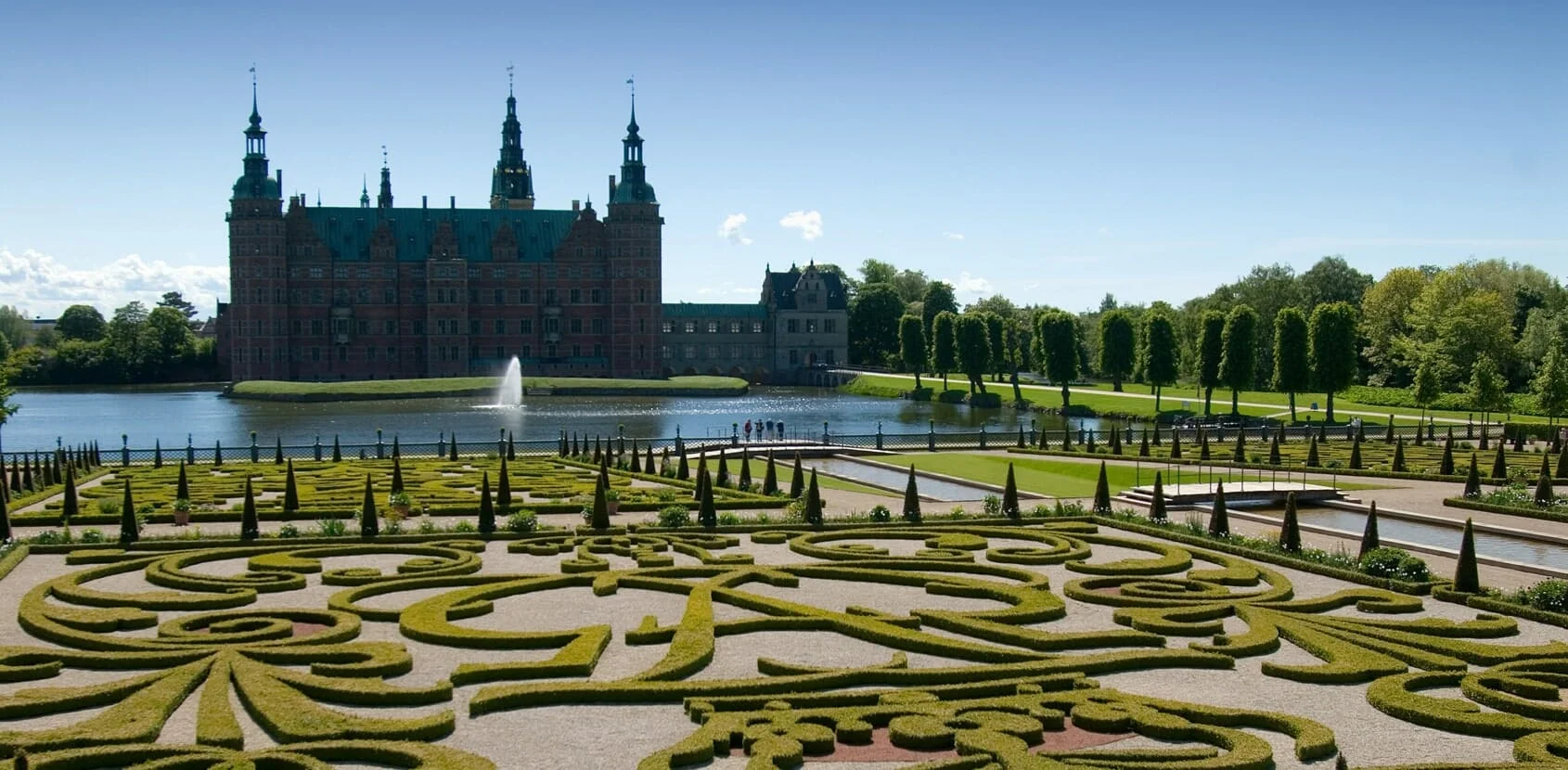 Frederiksborg Castle, Barock garden, Places to visit in Denmark