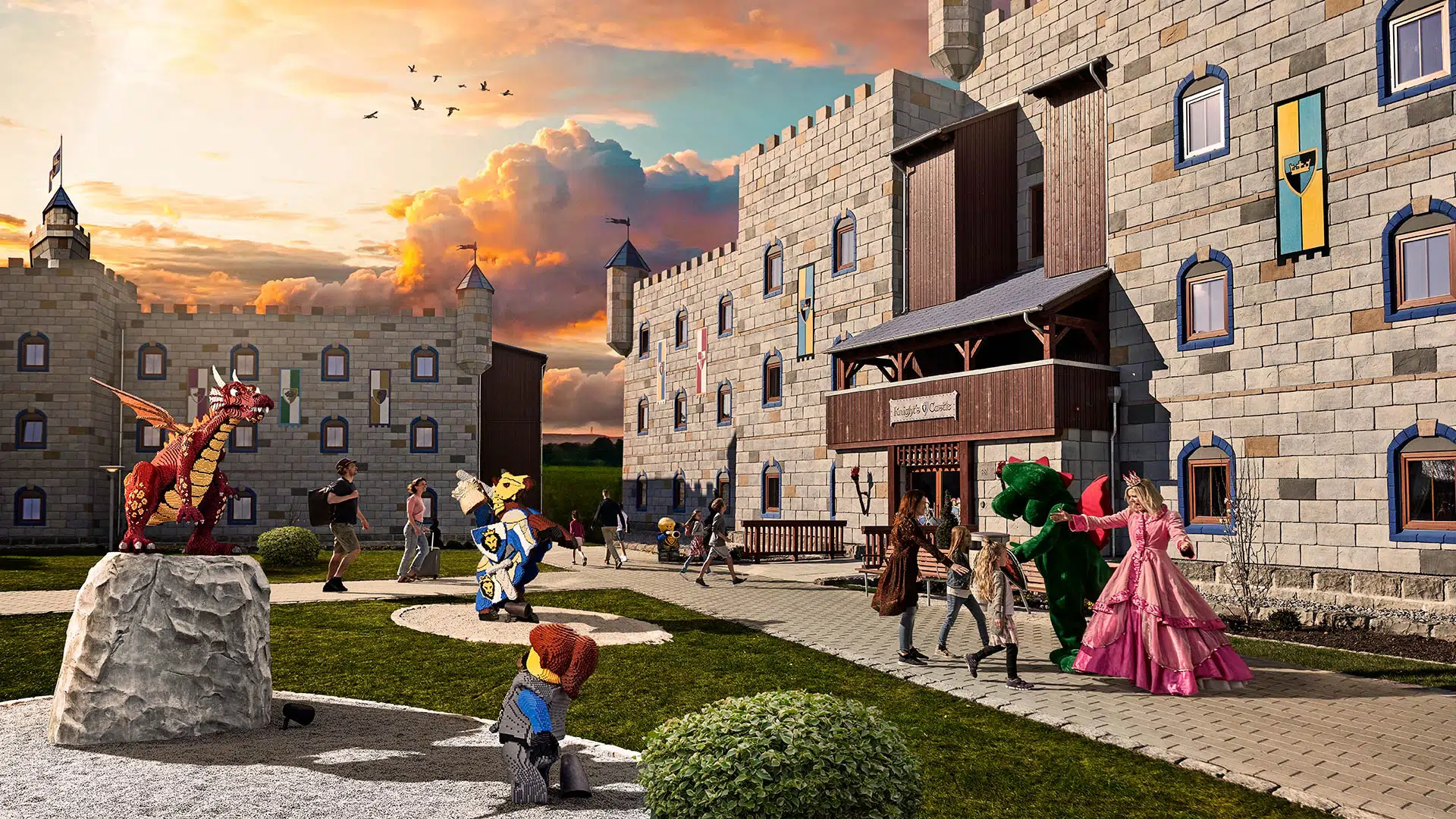 Places to visit in Denmark, Legoland, Legoland castles