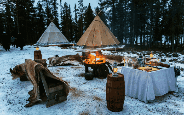Luxury camping Sweden