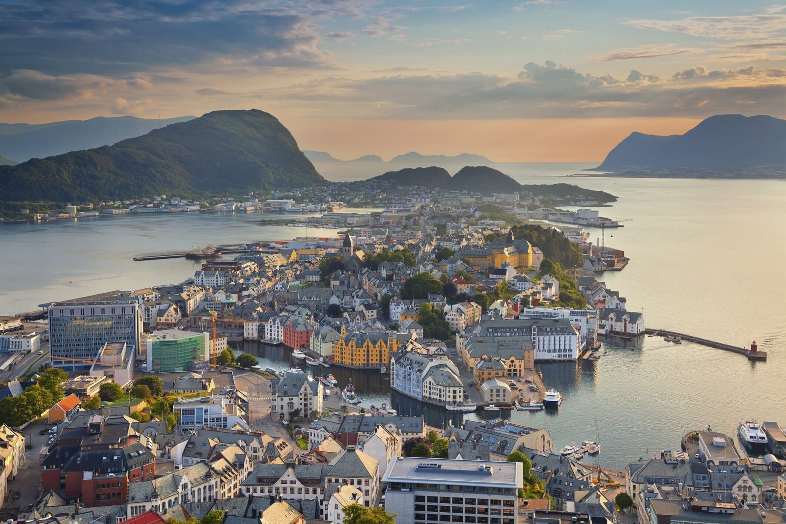Ålesund. A beautiful place in Norway