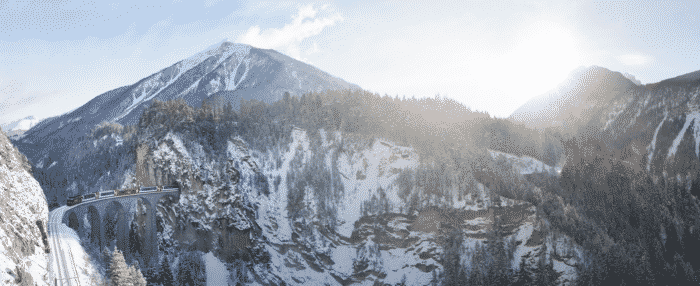 Glacier Express, St. Moritz to Davos and Zermatt, Switzerland