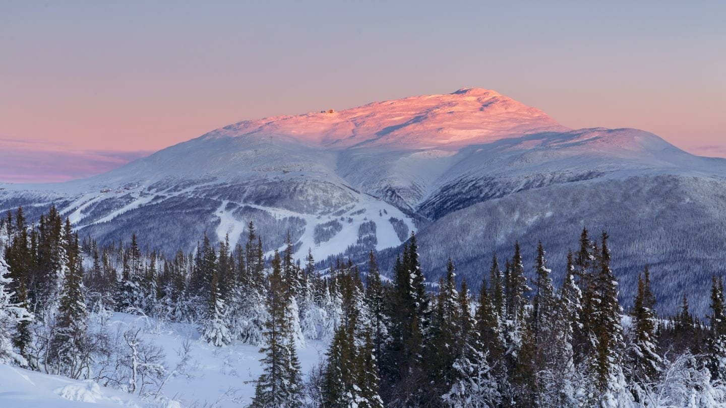 Åre skiing, Sweden