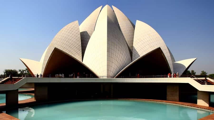 Lotus temple, New Delhi, India