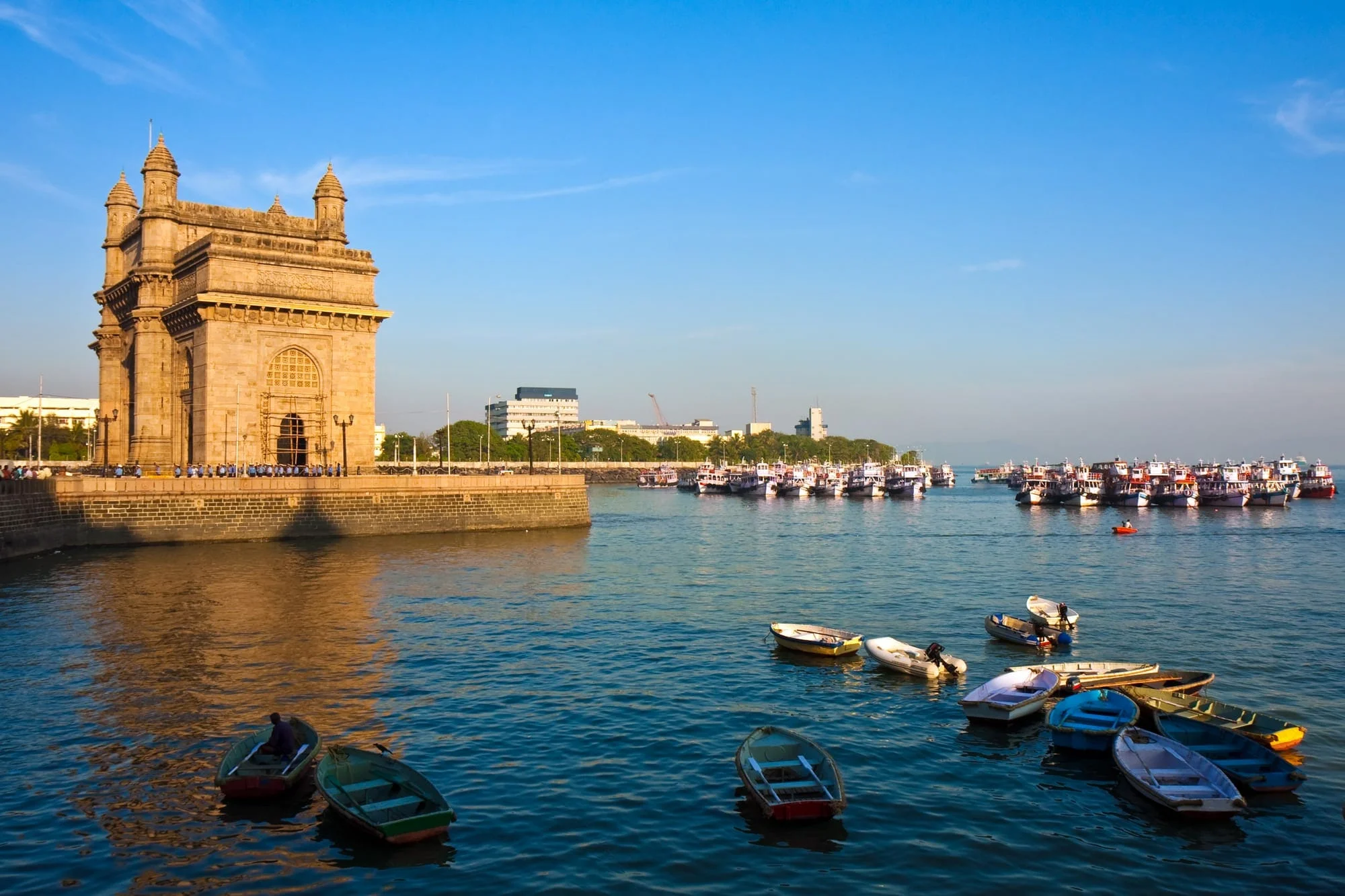 travel india country impressive — Mumbai Gateway of India. Travel to India