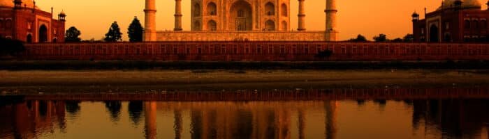 Taj mahal in agra,india