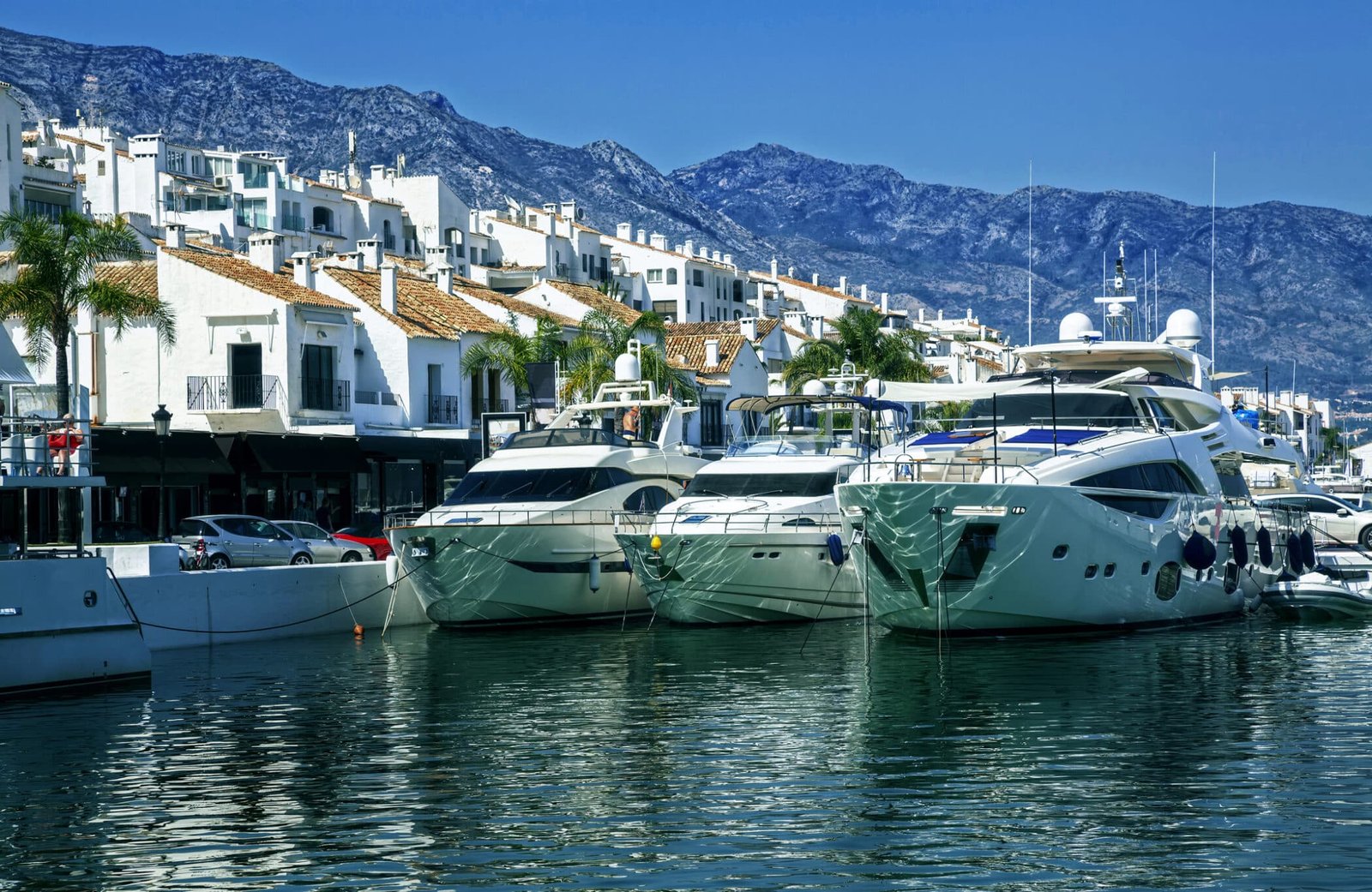 Puerto Banus, Marbella havn, Spanien