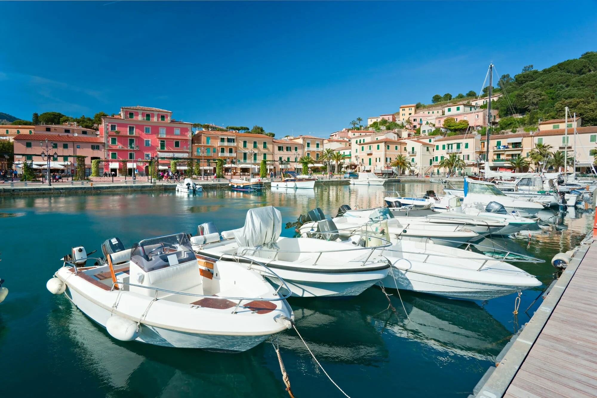 Portoazzurro, Isle of Elba, Italy. Where Napoleon spent some unwanted time