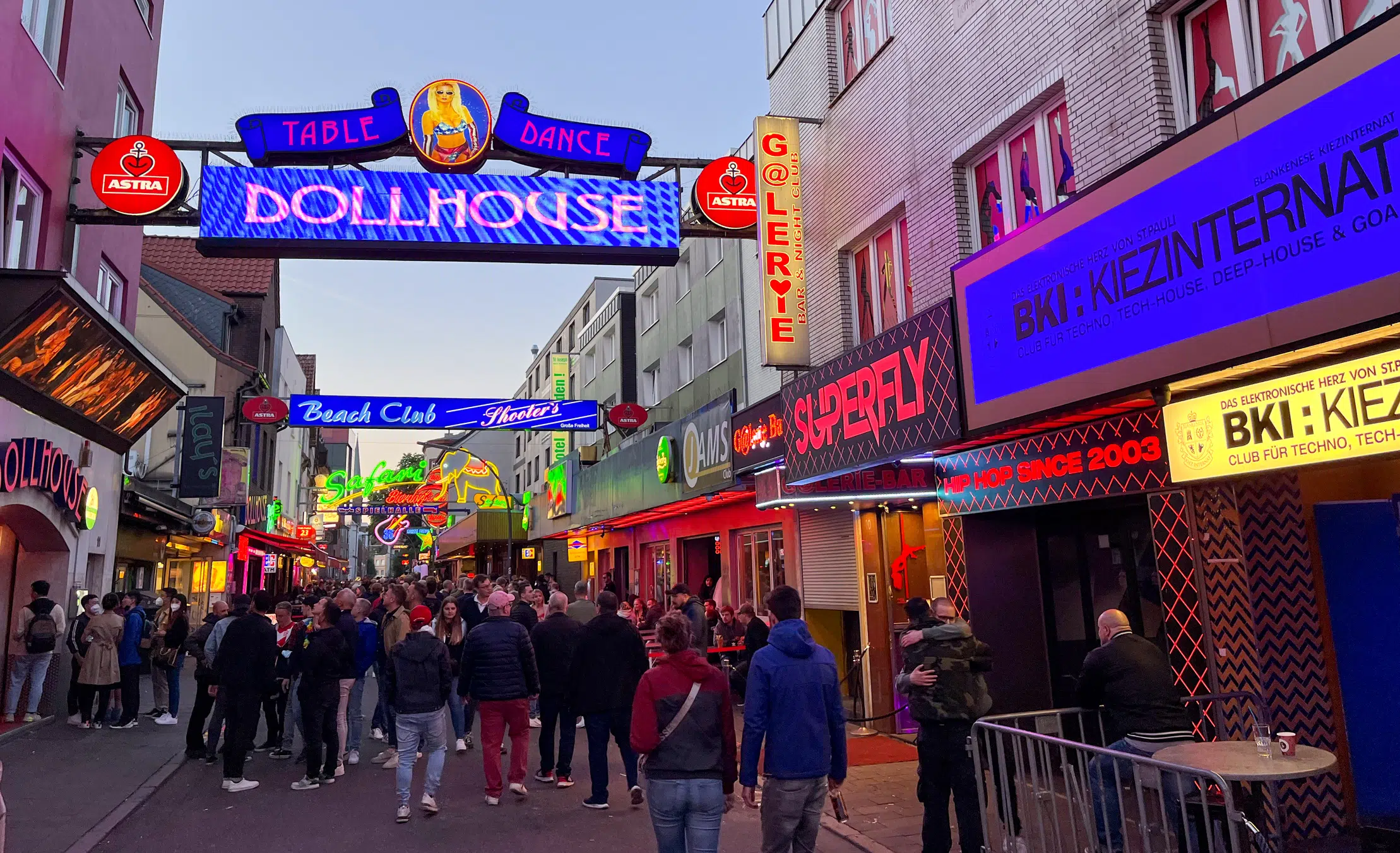 Reeperbahn, Hamburg Germany