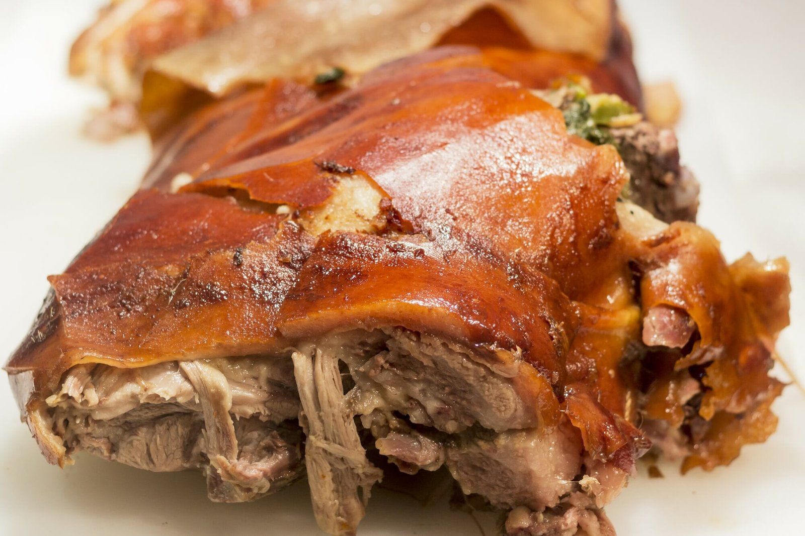 Roasted pork meat Lechon, Filipino food