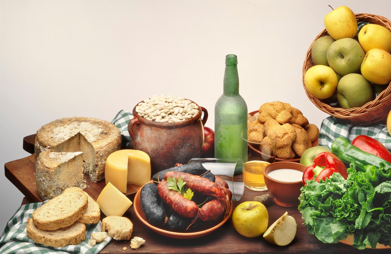 artisan products and foods from asturias, Spain