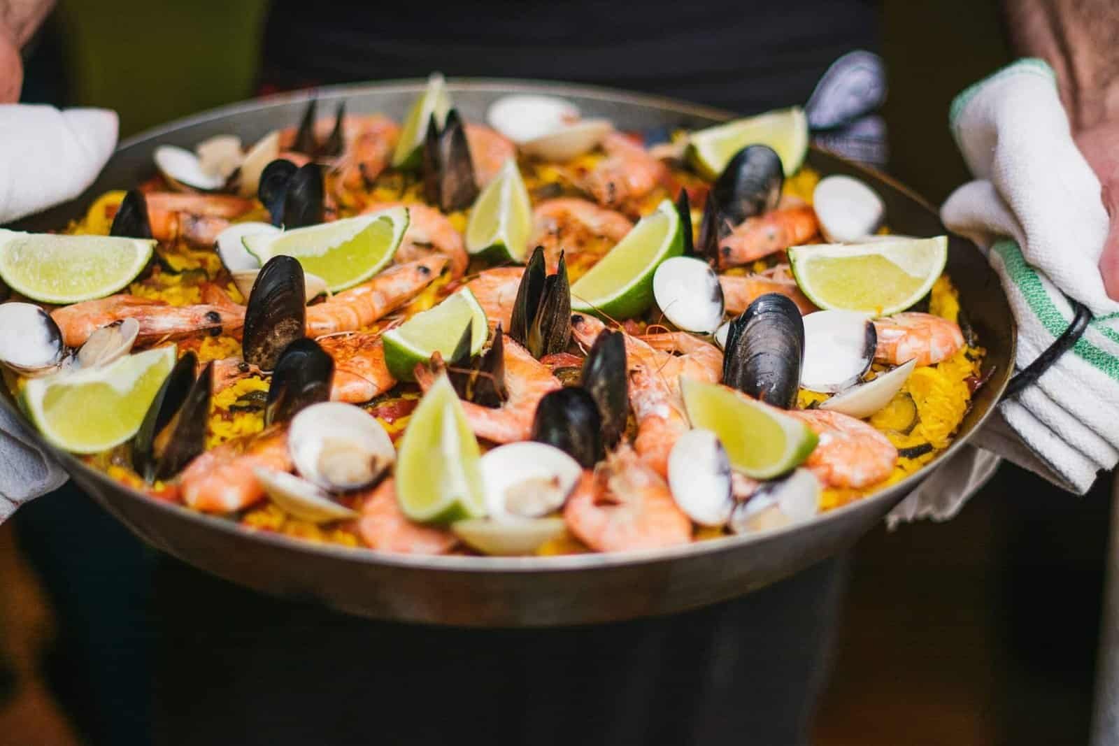Paella, Spanish food