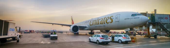 Emirates important destinations, here Dubai