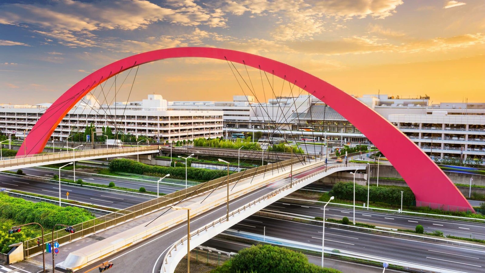 Haneda airport in Tokyo Japan