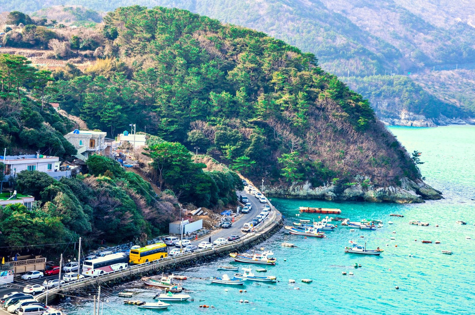 Coastline in Geoje, South Korea