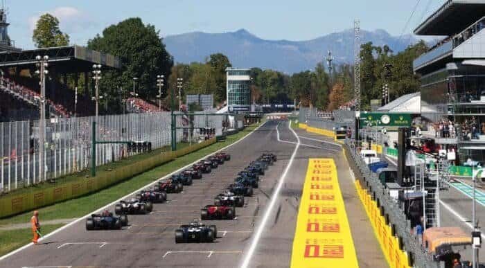 The Autodromo Nazionale Monza in Italy, known as the "Temple of Speed," holds a historic place in F1 Grand Prix