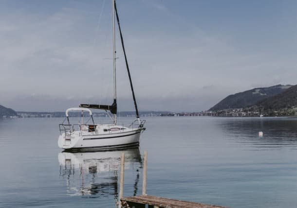 Attersee Lake in Upper Austria