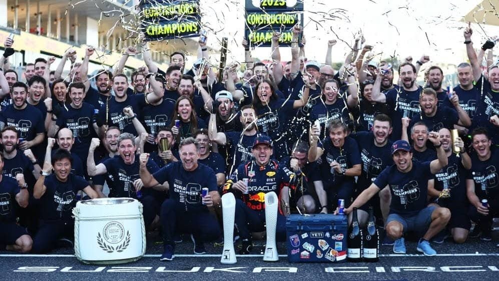 Red bull dominant in the 2023 Japan Grand Prix