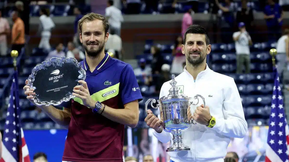 The 2023 US Tennis Open came to a thrilling conclusion as Novak Djokovic and Daniil Medvedev battled it out for the men'çs singles title at Flushing Meadows
