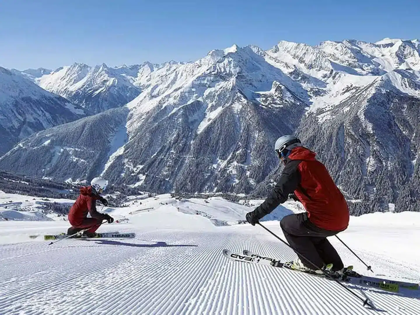 Ski holiday in Zillertal, Austria groomed slopes