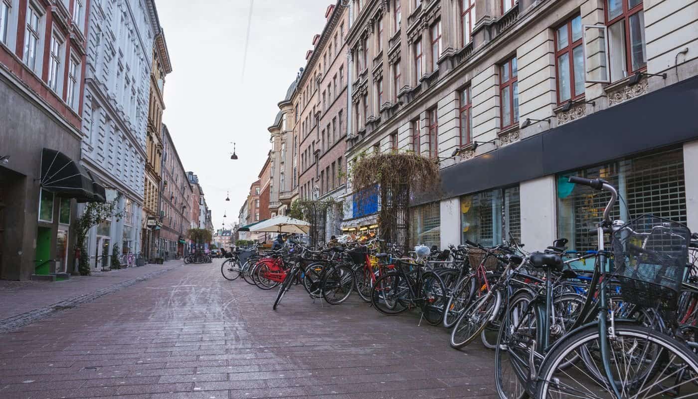 Denmark is one of the most bicycle friendly places in the world