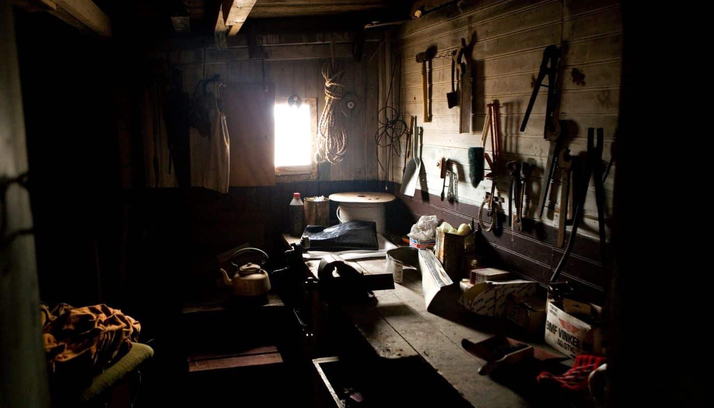 Hunting cabin in Greenland