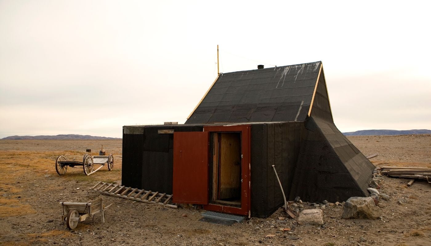 Hunting cabin in Greenland