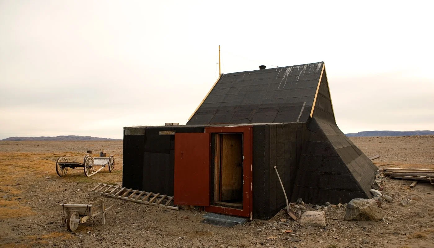Hunting cabin in Greenland