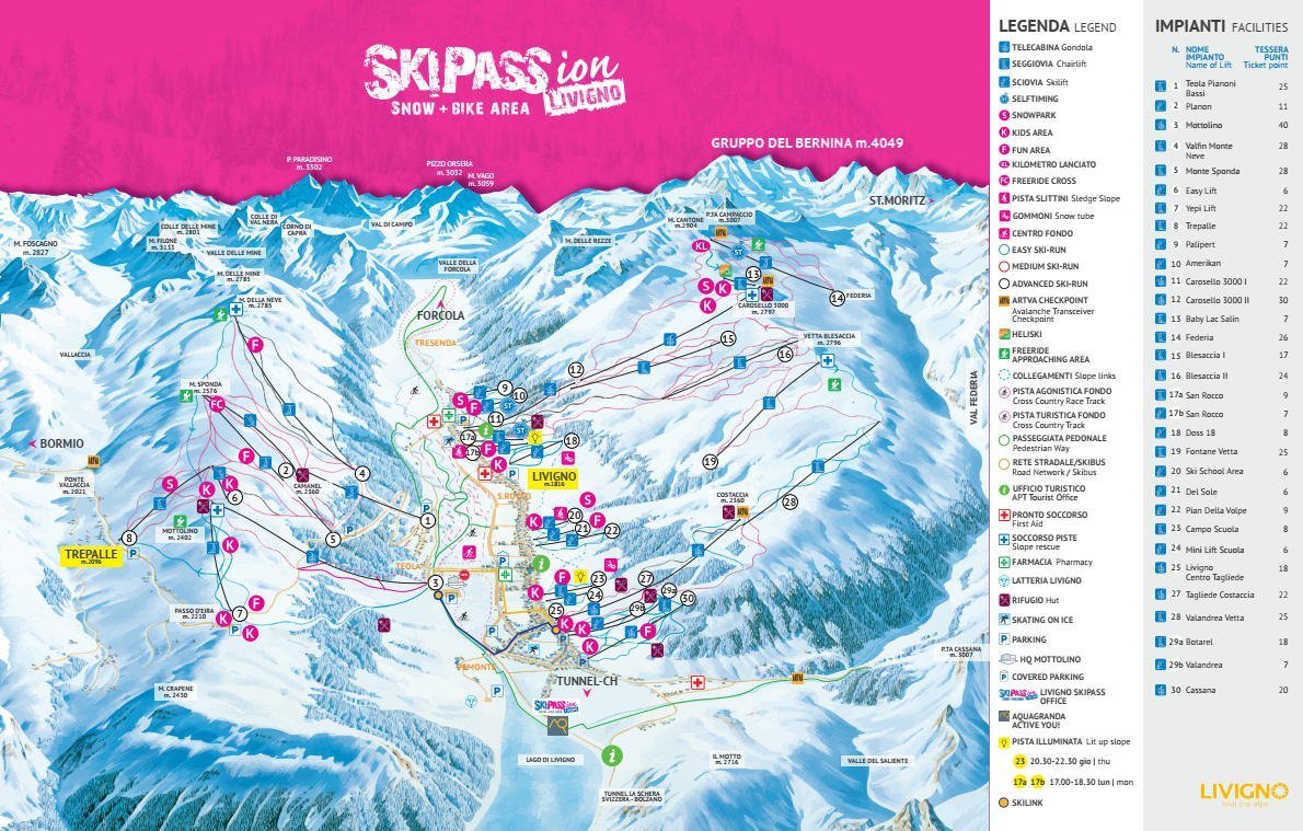 Ski holidays in Livigno