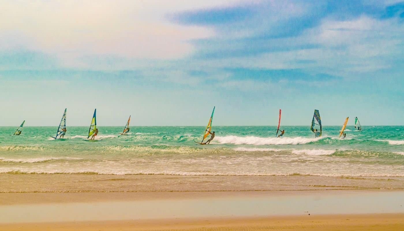 Windsurfing in Jericoacoara