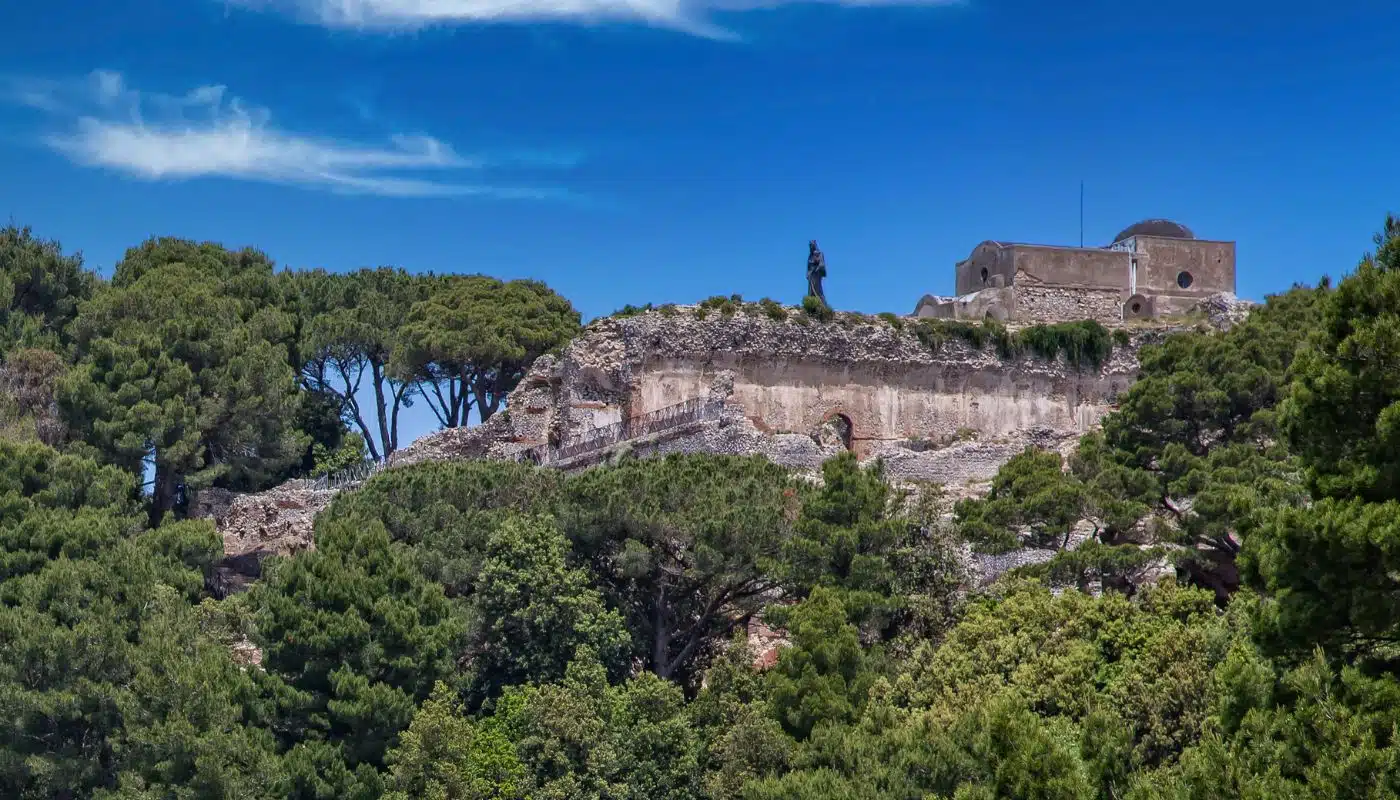 visit capri island — Villa Jovis, Capri Island