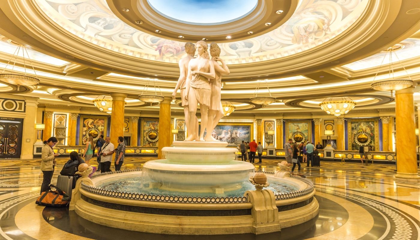 The Ceasars Palace in Las Vegas