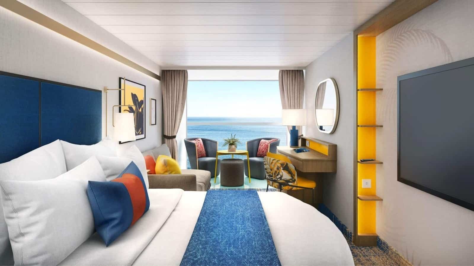Luxurious accommodations with a spectacular view of the ocean
