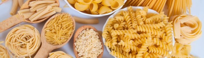 Pasta, types and forms