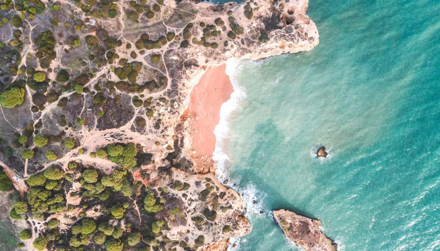 The Algarve in South Portugal and its beautiful beaches