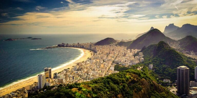 Copacabana Beach , Travel to South America