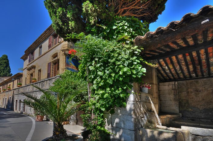 Provence, Colombe d´Or, famous and charming hotel and restaurant