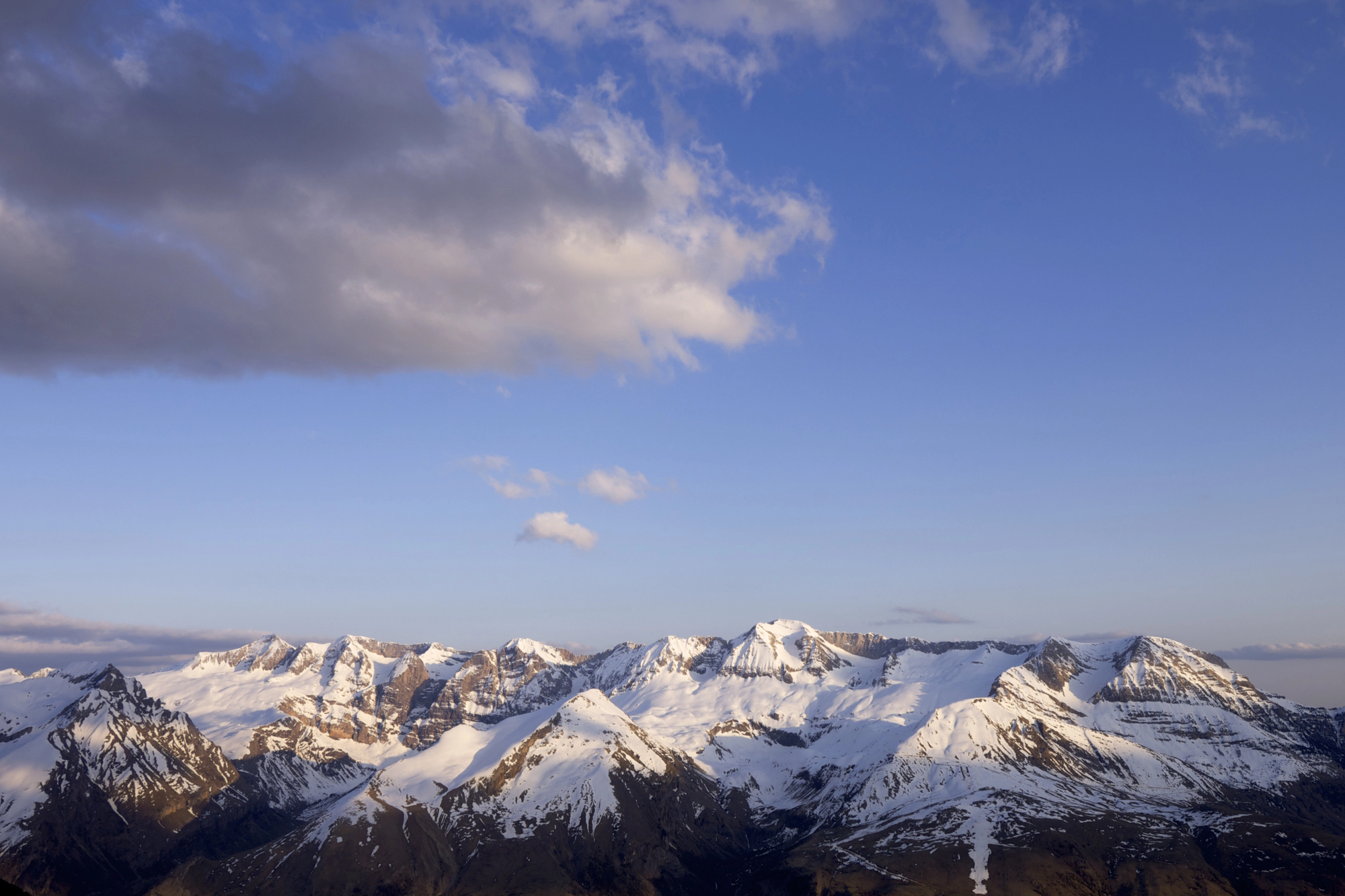 Skiing in the Pyrenees